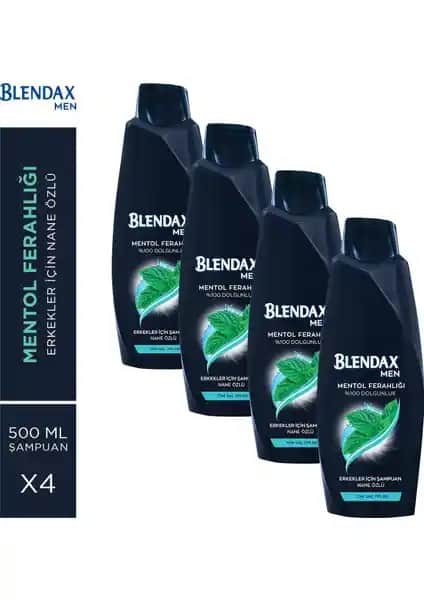 Blendax Erkekler İçin Mentollü Şampuan: Ferahlatıcı ve Hacim Kazandırıcı Günlük Kullanım Ürünü