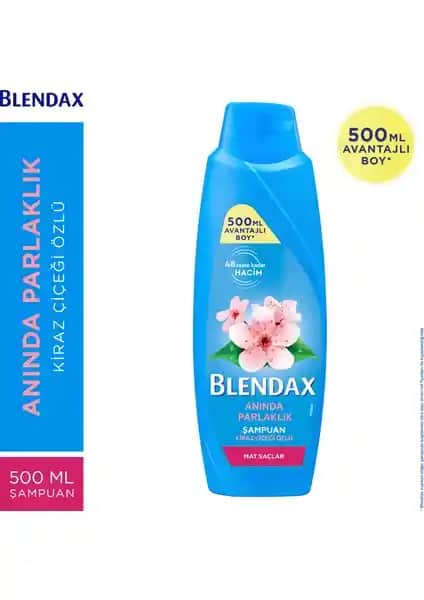 Blendax Kiraz Çiçeği Özlü Şampuan ile Saçlarınızda Doğal Parlaklık ve Sağlık