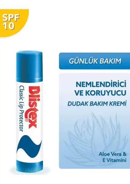Blistex Classic Dudak Koruyucu Stick Günlük Nemlendirme ve Güneş Koruma Önerisi