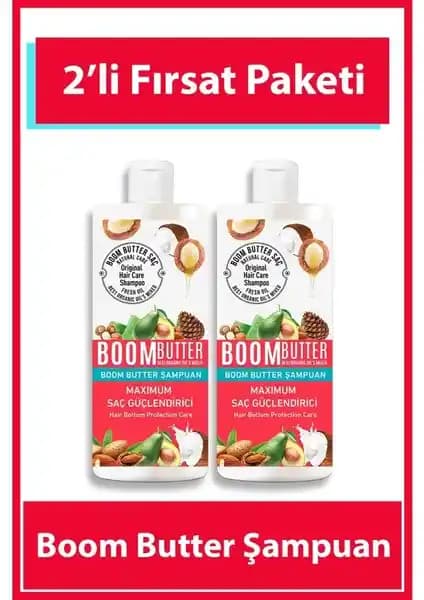 Boom Butter Saç Bakım Şampuanı: Doğal ve Etkili Saç Bakımı İçin Güvenilir Çözüm