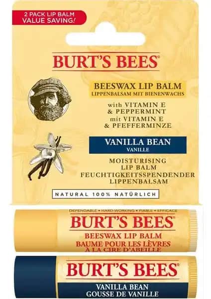 Burt's Bees 2li Dudak Balm Seti Doğal İçeriklerle Yumuşak ve Sağlıklı Dudaklar