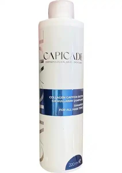 Capicade Kollajen ve Biotin İçeren Saç Şampuanı Saç Güçlendirme ve Dökülme Azaltma