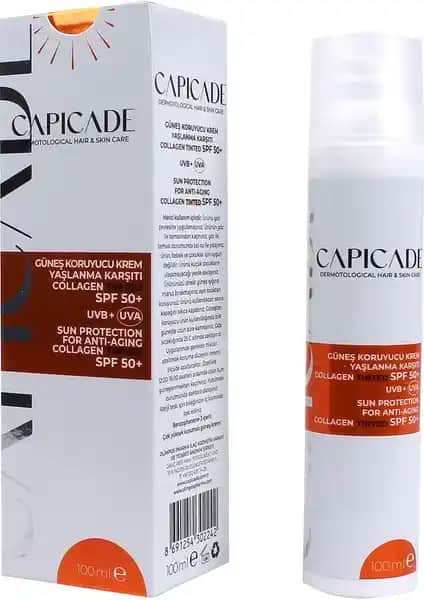 Capicade SPF 50+ Kollajen Renkli Güneş Koruyucu Krem Özellikleri ve Kullanım Rehberi