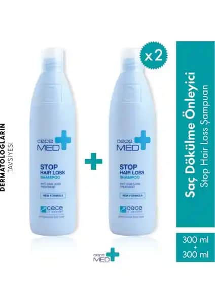 Cecemed Stop Hair Loss Şampuanı ile Saç Dökülmesine Karşı Güçlü ve Güvenilir Çözüm
