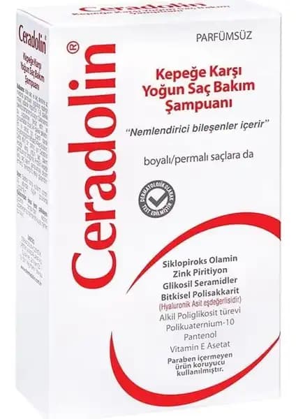 Ceradolin Dermadolin Şampuanı: Saç ve Saç Derisi Sağlığı İçin Güçlendirici ve Koruyucu Formül