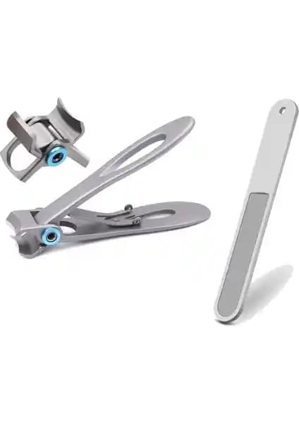 Chavin Ekstra Geniş Çeneli Profesyonel Tırnak Makası ve Törpü CIN299