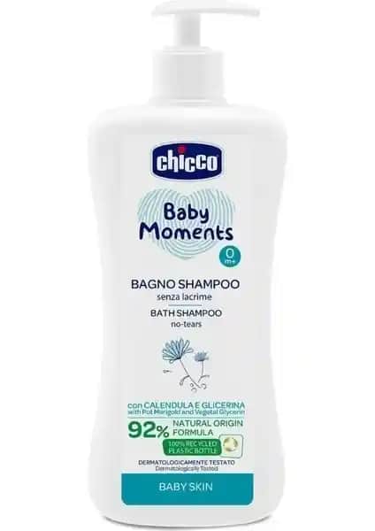 Chicco BM Doğal Bebek Şampuanı Güvenilir ve Hassas Ciltler İçin Uygun Temizlik Çözümü