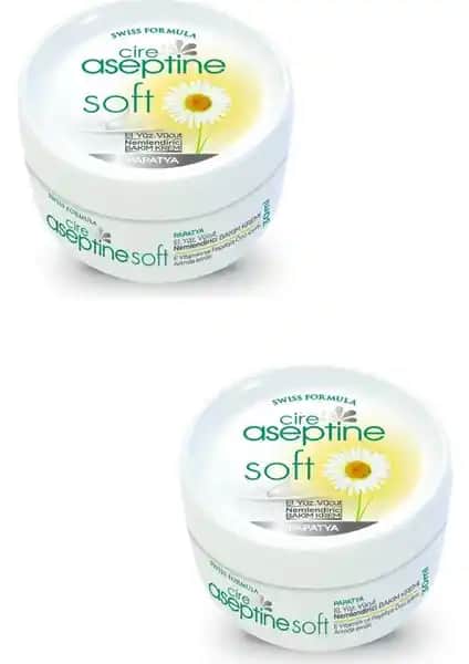 Cire Aseptine Soft Papatya Özlü El Kremi Seti, Nem ve Koruma Sağlayan Doğal Formül