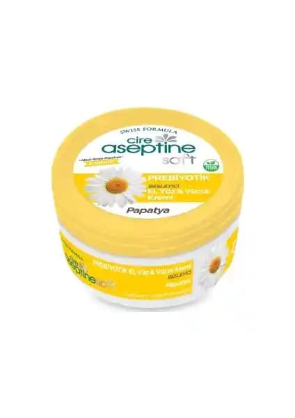 Cire Aseptine Soft Papatya Prebiyotik Nemlendirici Krem: Hassas ve Nemli Ciltler İçin Güvenli Bakım