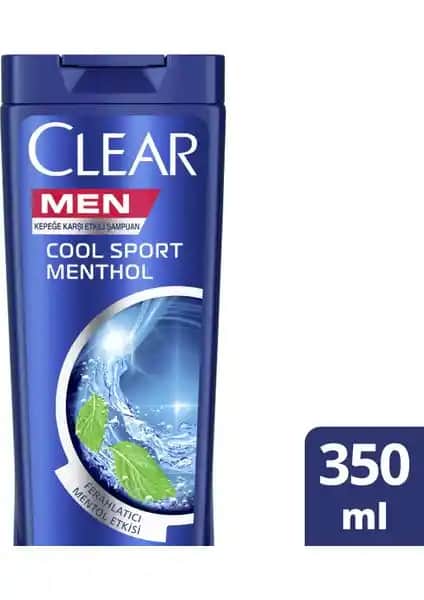 Clear Men Cool Sport Menthol Şampuanı: Erkekler İçin Ferahlatıcı ve Kepek Karşıtı Saç Bakım Çözümü