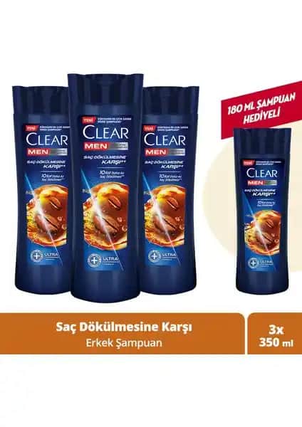 Clear Men Kepeğe Karşı Etkili Şampuan Erkeklerin Saç Sağlığı İçin Güçlü ve Güvenilir Çözüm