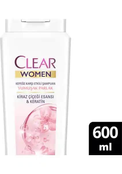 Clear Women Kepeğe Karşı Etkili Şampuan Saç Derisini Temizler ve Kepeği Önler
