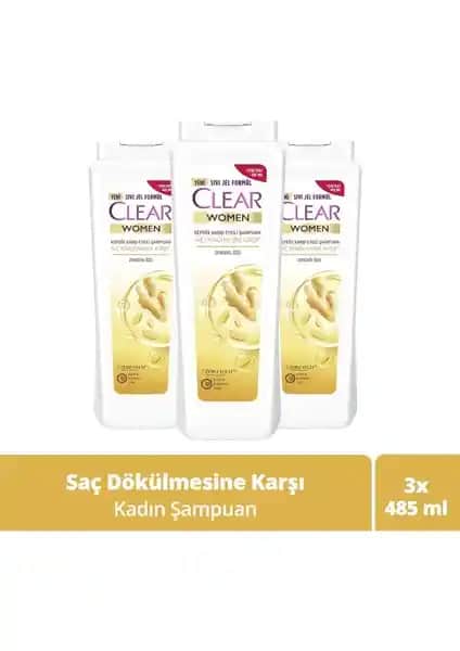 Clear Women Kepeğe Karşı Etkili Şampuan Saç Sağlığını Güçlendiren Güvenilir Çözüm