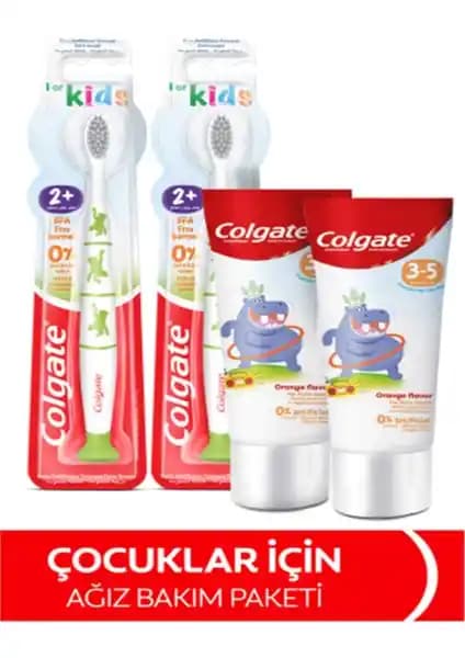 Çocuklar İçin Güvenli ve Etkili Diş Bakımı Ürünleri: Colgate 3-5 Yaş Florürsüz Diş Macunu ve Yumuşak Diş Fırçası