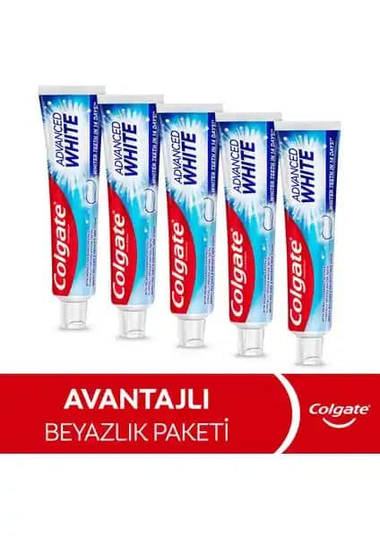 Colgate Gelişmiş Beyazlık Diş Macunu: Hızlı ve Güvenilir Beyazlatma Çözümü