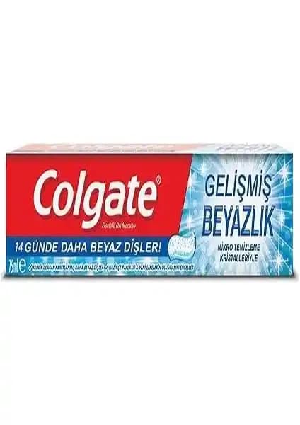 Colgate Gelişmiş Beyazlık Diş Macunu: Klinik Destekli Formülüyle 14 Günde Beyaz Gülüş