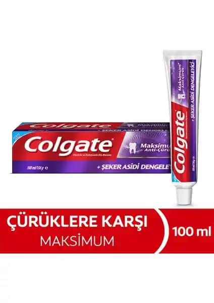 Colgate Maksimum Anti Çürük Diş Macunu ile Güçlü Koruma ve Estetik Sağlık