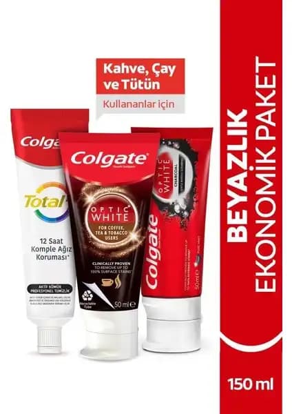 Colgate Optic White ve Total Aktif Kömür Diş Macunu Ürünleri Hakkında Kapsamlı Bilgi ve Değerlendirme