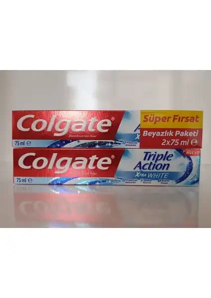 Colgate Triple Acton Extra Beyazlık Paketi: Diş Sağlığını ve Estetiğini Artıran Ürün