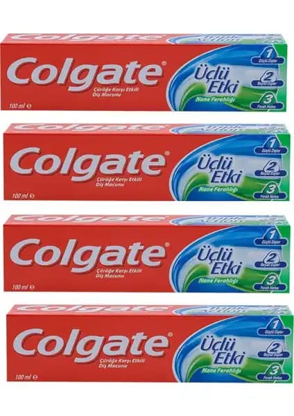 Colgate Üçlü Etki Diş Macunu: Güçlü ve Çok Yönlü Temizlik Sağlayan Ağız Bakım Ürünü