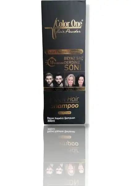 Color One Siyah Şampuan: Beyaz Saçları Kapatıcı ve Pratik Kullanımlı Saç Bakım Ürünü