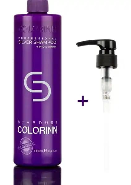 Colorinn Stardust Silver Mor Şampuan Saç Renk Koruyucu ve Canlandırıcı Özellikleri