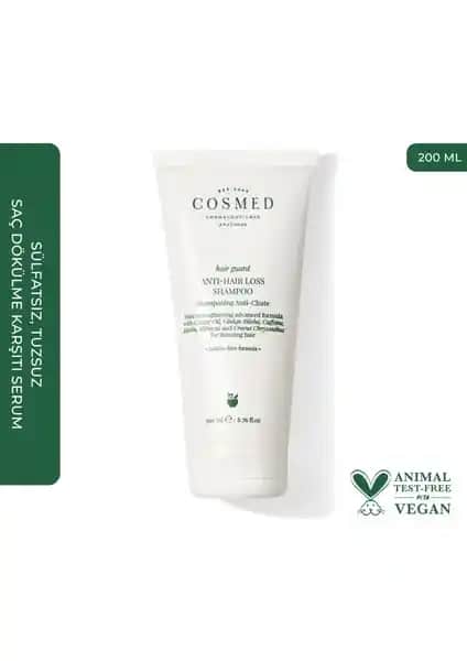 Cosmed Hair Guard Anti-Hair Loss Şampuanı ile Saç Dökülmesine Karşı Güçlü ve Doğal Çözüm