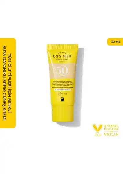 Cosmed Sun Essential SPF50+ Güneş Koruyucu Krem: Yüksek Koruma ve Doğa Dostu Özellikler