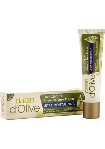 Dalan D'Olive Doğal Zeytinyağlı Yoğun Bakım Kremi Cilt Sağlığı ve Nemlendirme