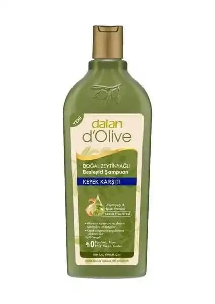 Dalan D'olive Zeytinyağlı Kepek Şampuanı Saç Derisini Koruyan Doğal Bakım Ürünü