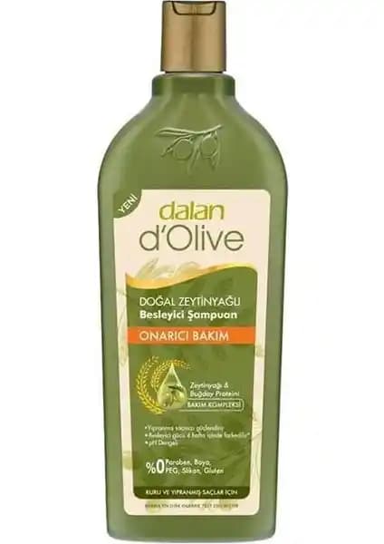 Dalan Dolive Doğal Zeytinyağlı Bakım Şampuanı Yıpranmış Saçlar İçin Güçlendirici ve Doğal Formül