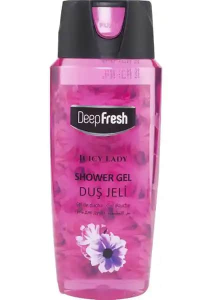 Deep Fresh Juicy Lady Pratik Kapaklı Duş Jeli ile Günlük Temizlik ve Ferahlık Sağlama