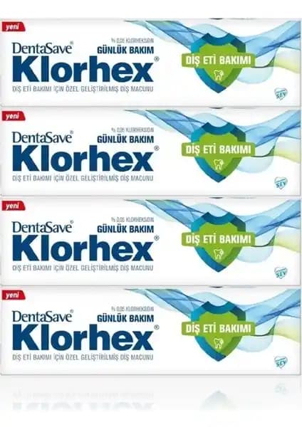 Dentasave Klorhex Diş Macunu Günlük Bakım ile Sağlıklı ve Beyaz Gülüşler Elde Edin