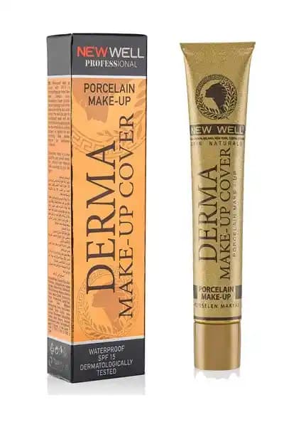 Derma Make-Up Cover Fondöten Bronz: Yüksek Kapatıcılık ve Uzun Süreli Doğal Görünüm