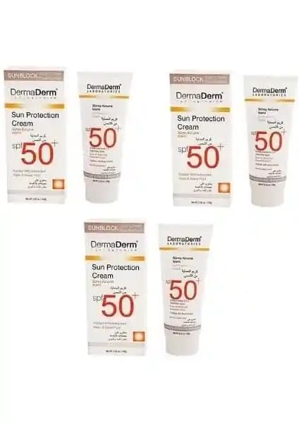 Dermaderm SPF 50+ Güneş Koruma Kremi: Hassas Ciltler İçin Yüksek Koruma Sağlayan Güçlü Güneş Kremi
