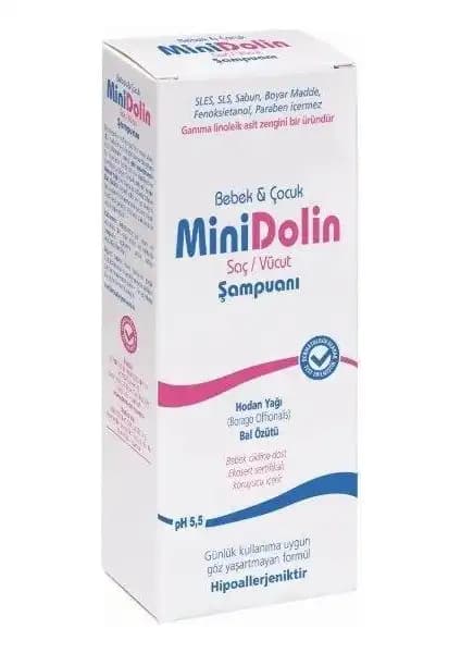 Dermadolin Minidolin Kepek ve Kaşıntı Önleyici Şampuan Doğal ve Güvenli Saç Bakım Çözümü