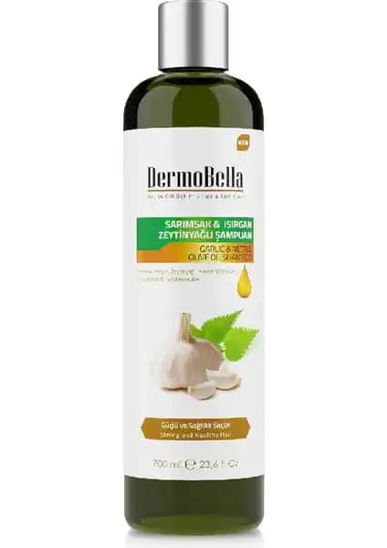 Dermobella Sarımsak Isırgan Zeytinyağlı Şampuan ile Doğal Saç Bakımı ve Sağlığı Destekleme