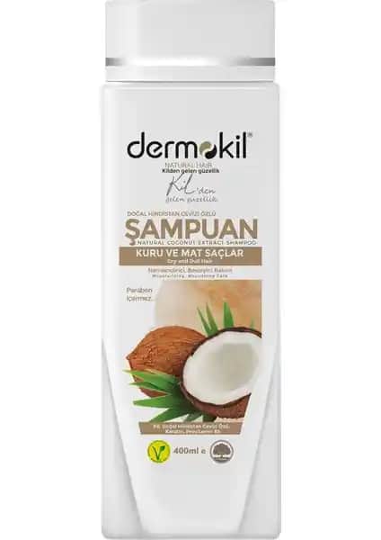 Dermokil Hindistan Cevizi Şampuanı: Doğal ve Besleyici Saç Bakımı İçin Uygun Seçenek