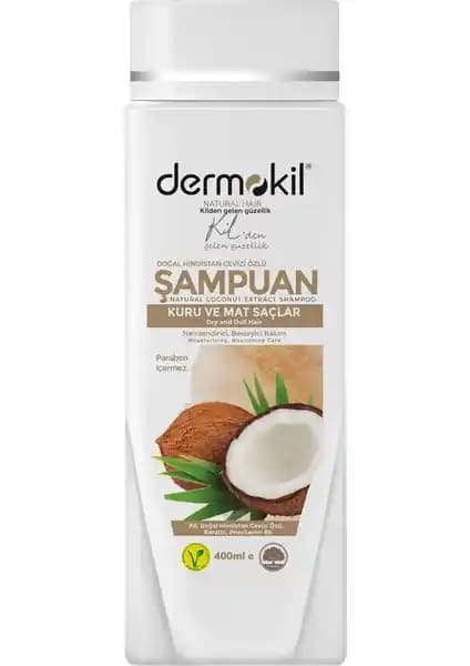 Dermokil Hindistan Cevizi Şampuanı: Doğal ve Besleyici Saç Bakımı İçin Uygun Seçenek