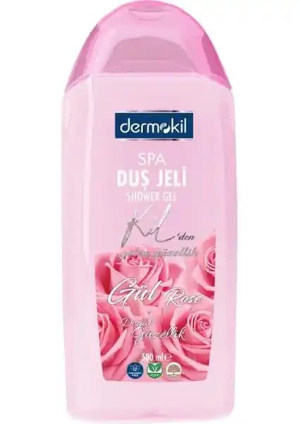 Dermokil Vegan Gül Duş Jeli: Doğal İçerikli ve Hafif Kokulu Cilt Temizleme Ürünü