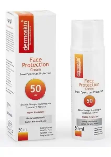 Dermoskin Yüz Güneş Koruyucu Krem SPF50: Günlük Kullanım İçin Etkili ve Hafif Formül