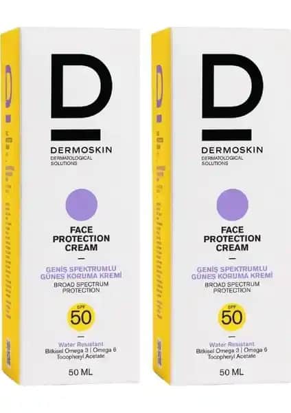 Dermoskin Yüz Koruyucu SPF 50 Plus: Yüksek Koruma Sağlayan Günlük Güneş Kremi