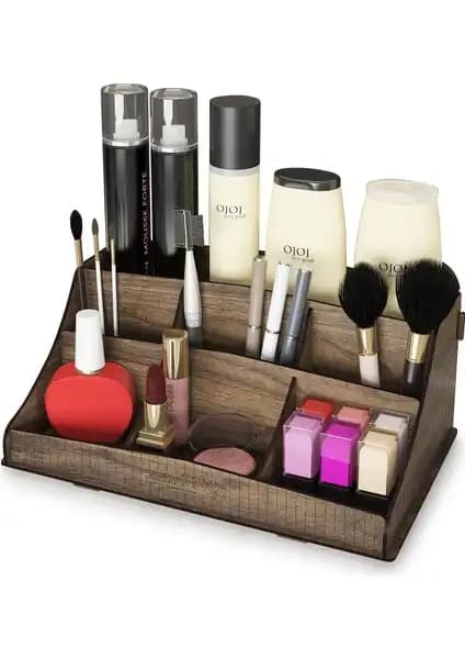 Design Otto Bella Small Ahşap Makyaj ve Takı Organizeri Modern ve Şık Tasarım