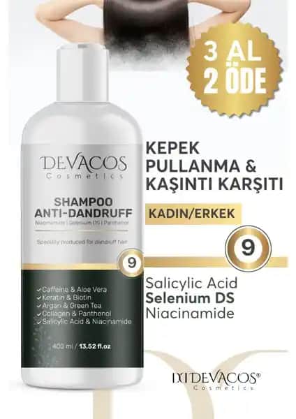 Devacos Eğzama Şampuanı Kepek ve Kaşıntıya Karşı Etkili Doğal Çözüm
