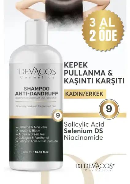 Devacos Eğzama Şampuanı Kepek ve Kaşıntıya Karşı Etkili Doğal Çözüm