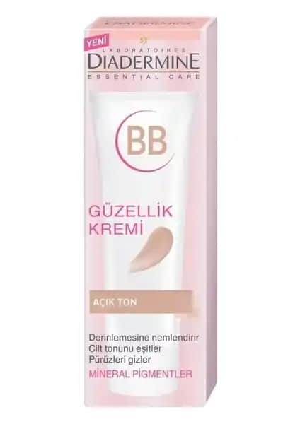 Diadermine BB Krem Açık Ton: Cilt Tonunu Eşitleyen ve Nemlendiren Günlük Kullanım Kremi
