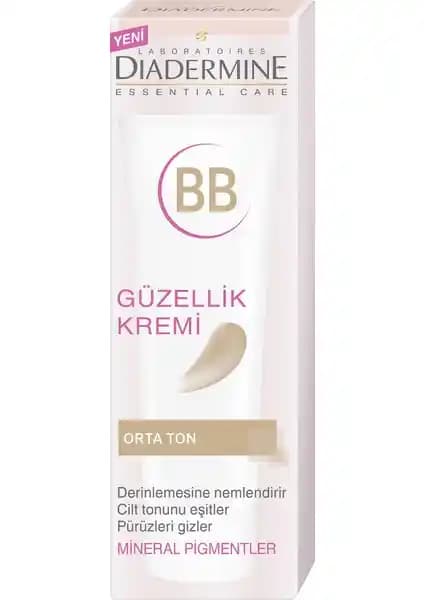 Diadermine Essentıals BB Krem Orta Ton: Günlük Cilt Bakımı ve Makyaj Kombinasyonu