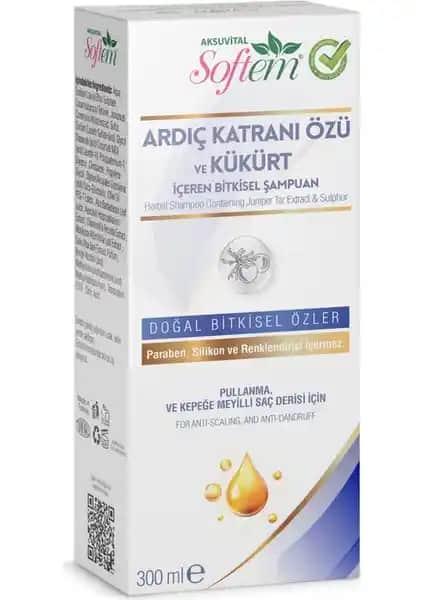 Doğal İçeriklerle Saç Derisini Güçlendiren Ardıç Katranı ve Kükürt Şampuanı