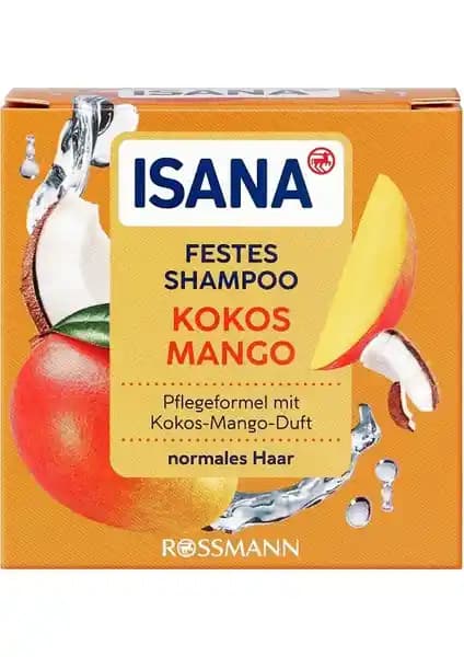 Doğal ve Vegan Katı Şampuan Hindistan Cevizi ve Mango Kokusu ile Saç Bakımında Yenilik