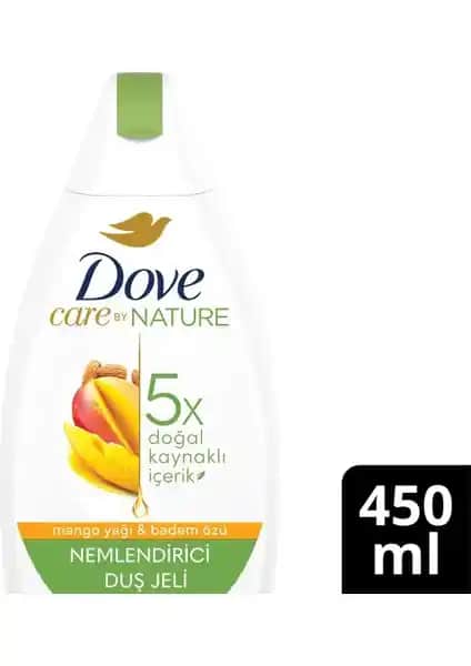 Dove Nemlendirici Duş Jeli Mango Yağı ve Badem Özü ile Derinlemesine Temizlik ve Nemlendirme